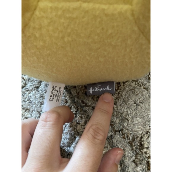 Hallmark Disney Winnie the Pooh Soft Felt Stuffed Animal Plush 11" Bear Baby - Picture 7 of 7